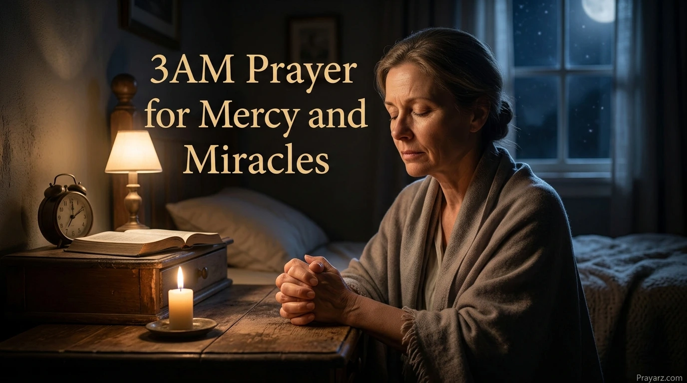 3AM Prayer for Mercy and Miracles