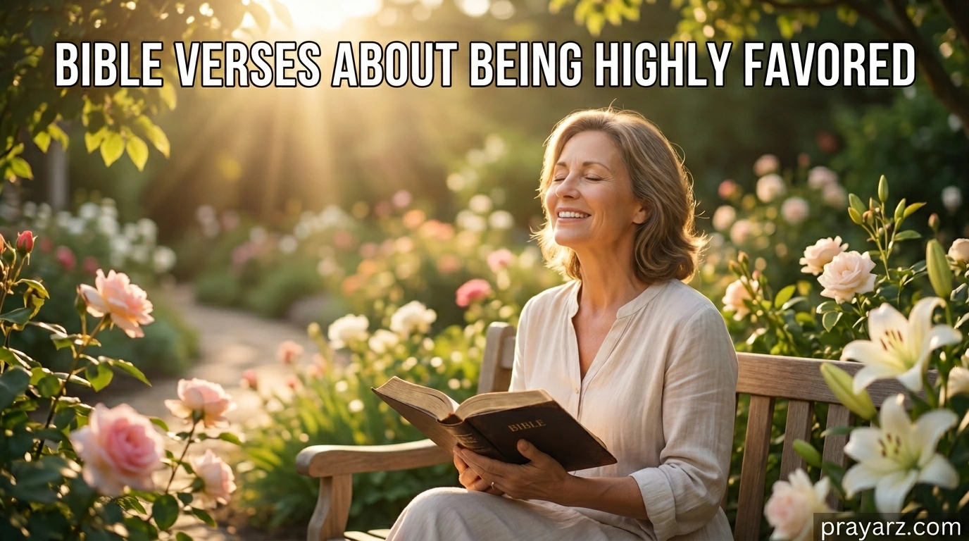 Bible Verses About Being Highly Favored