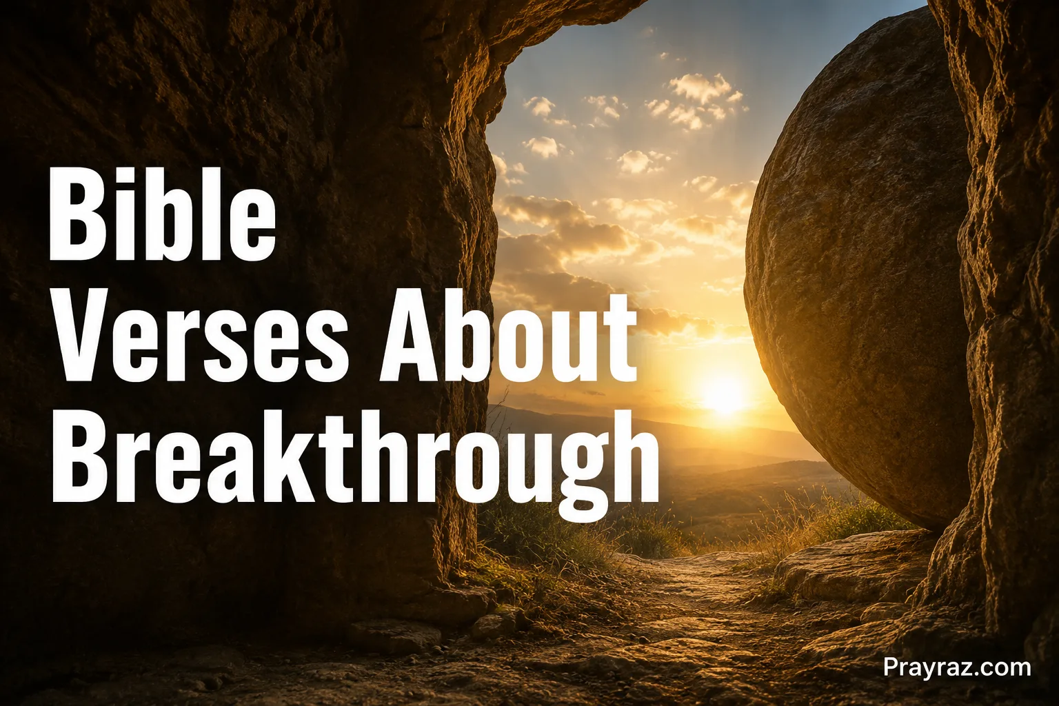 Bible Verses About Breakthrough