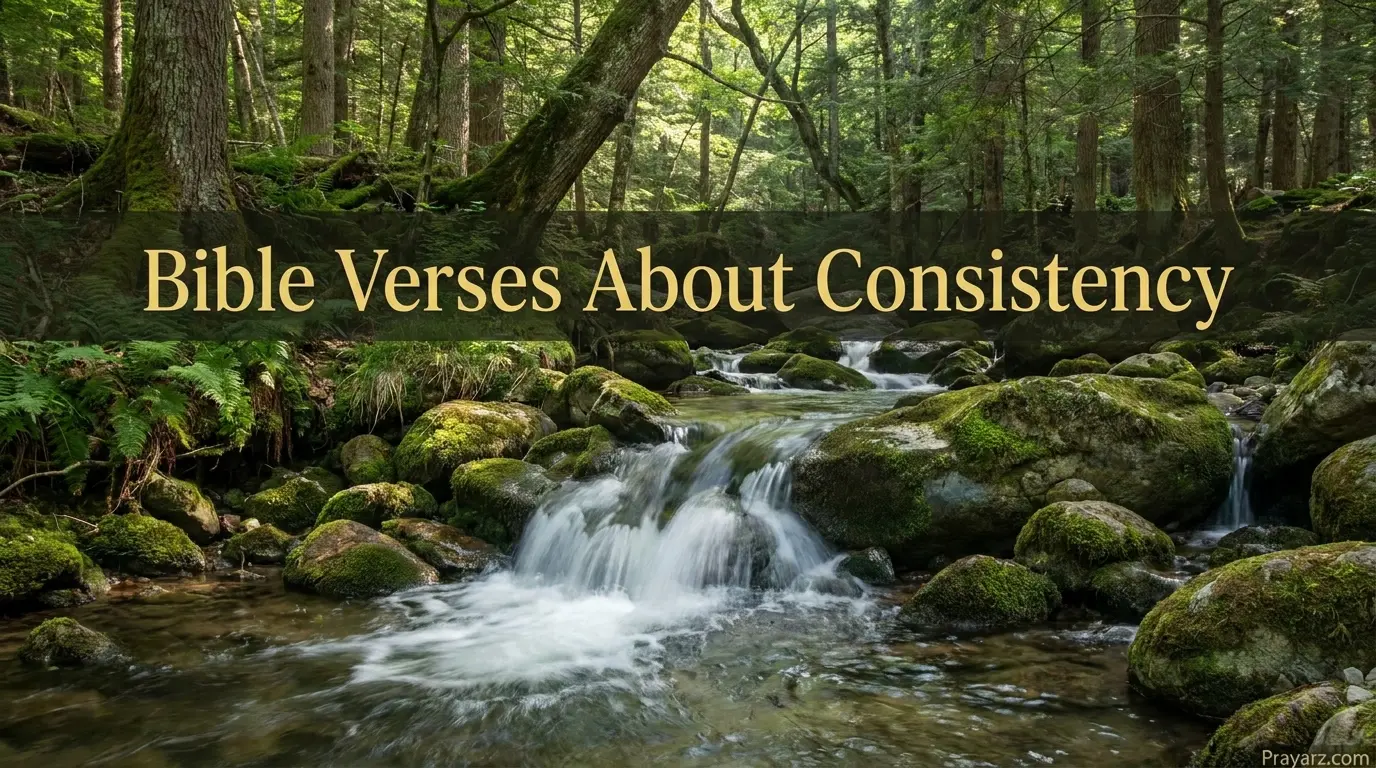 Bible Verses About Consistency