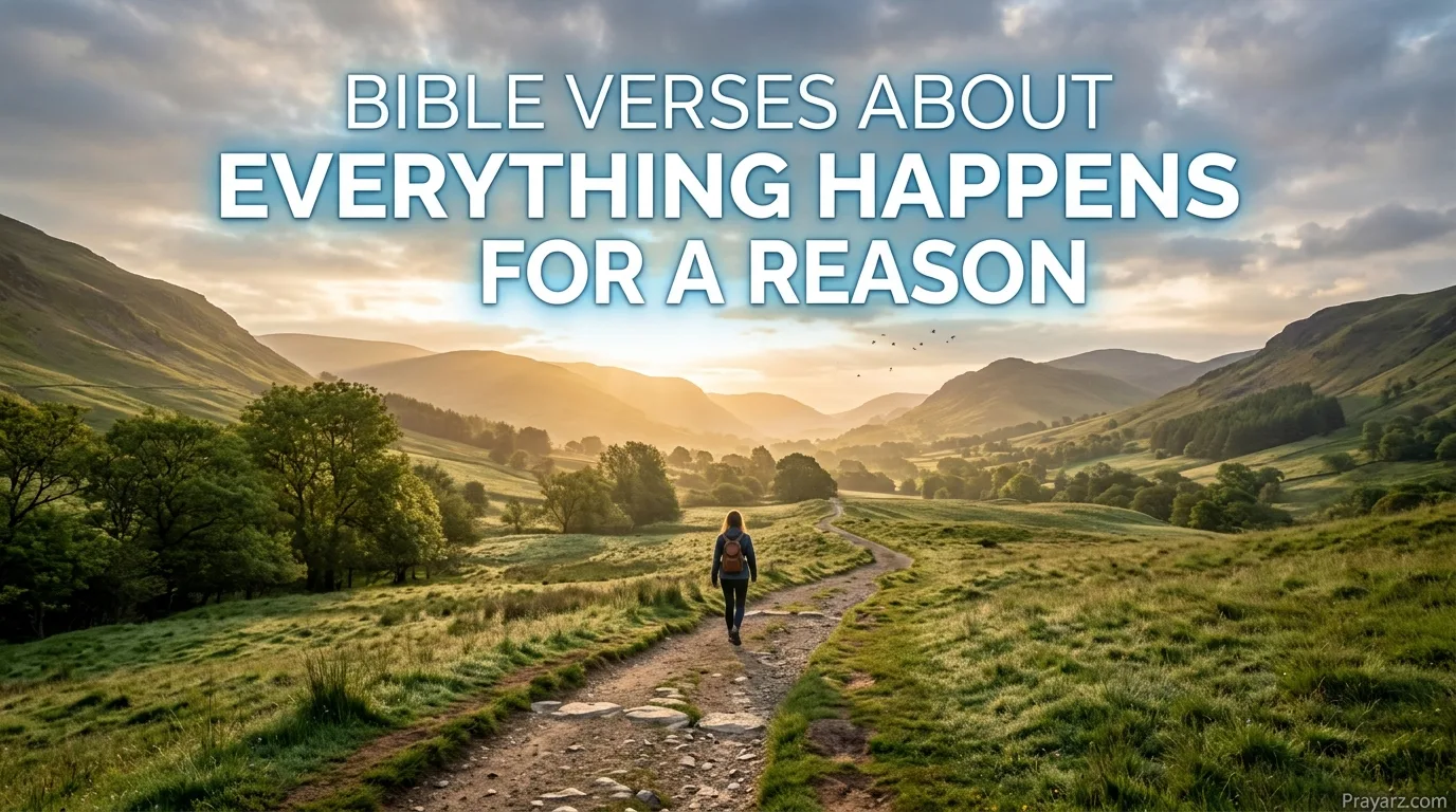Bible Verses About Everything Happens for a Reason