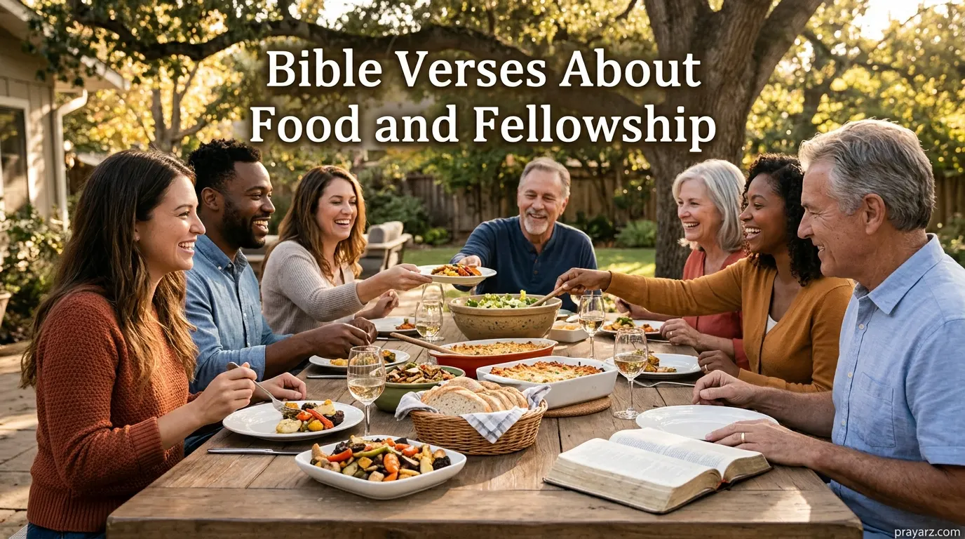 Bible Verses About Food and Fellowship