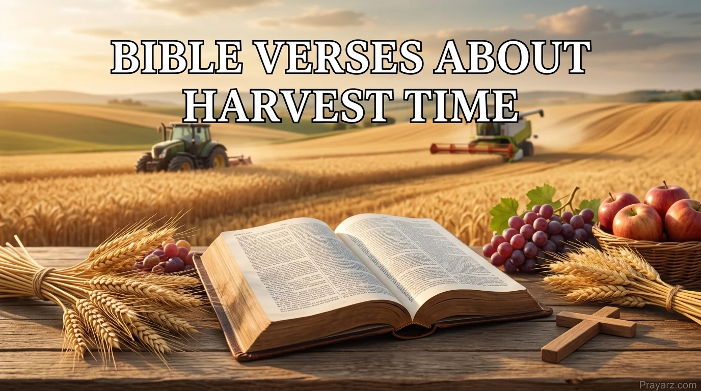 Bible Verses About Harvest Time