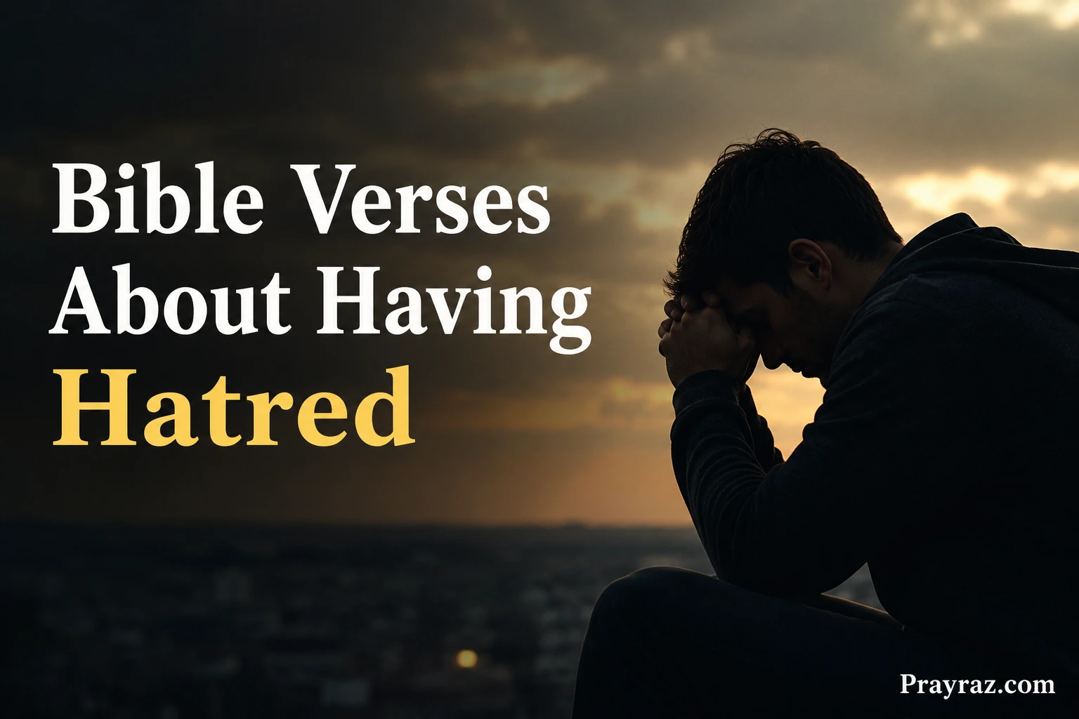 Bible Verses About Having Hatred