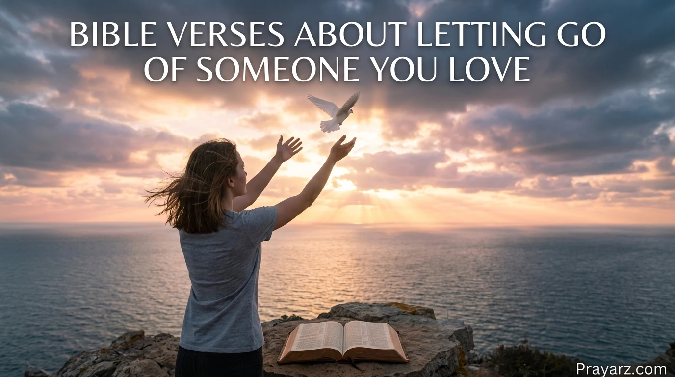 Bible Verses About Letting Go of Someone You Love