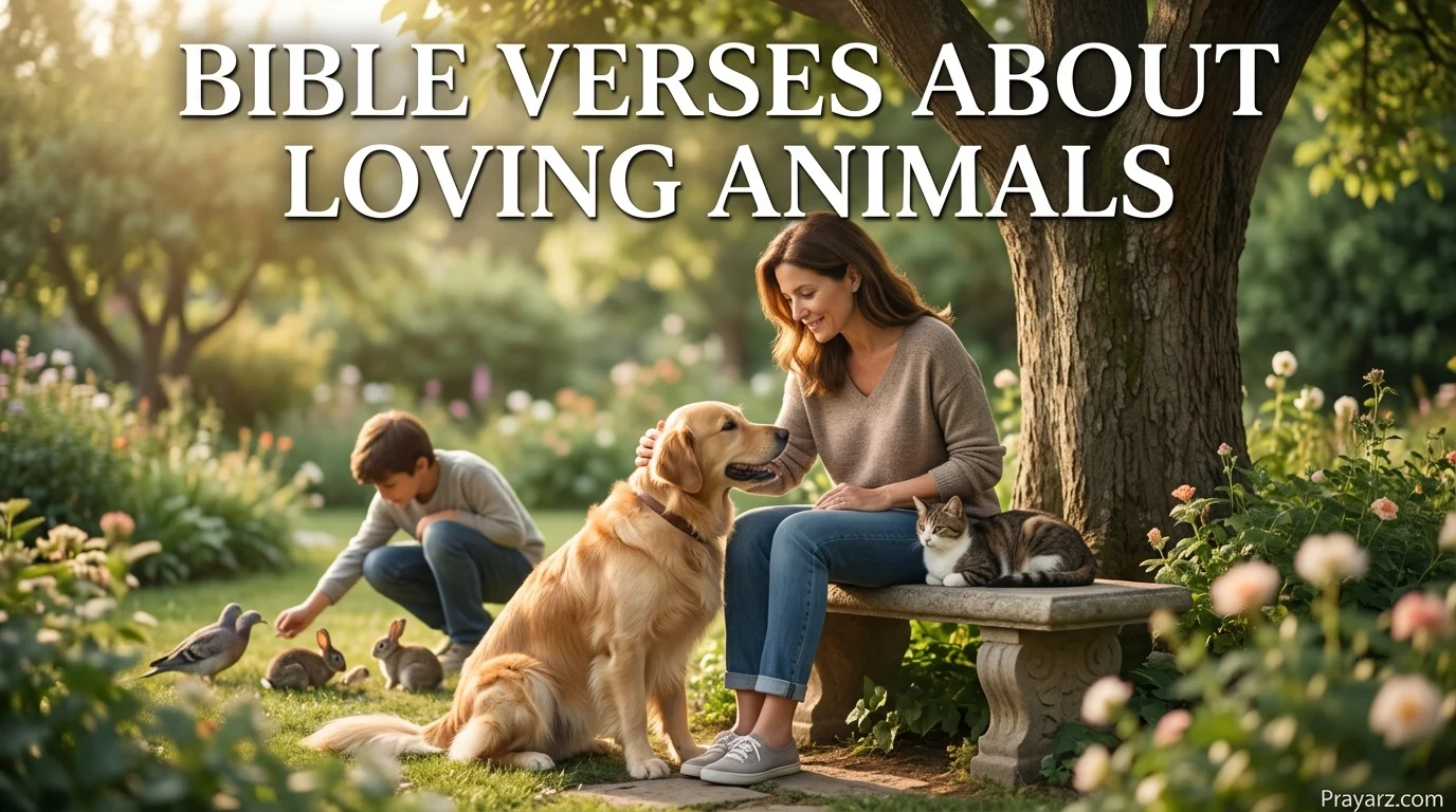 Bible Verses About Loving Animals