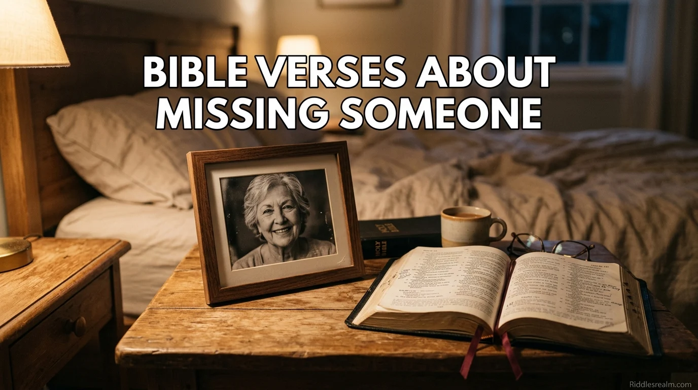 Bible Verses About Missing Someone