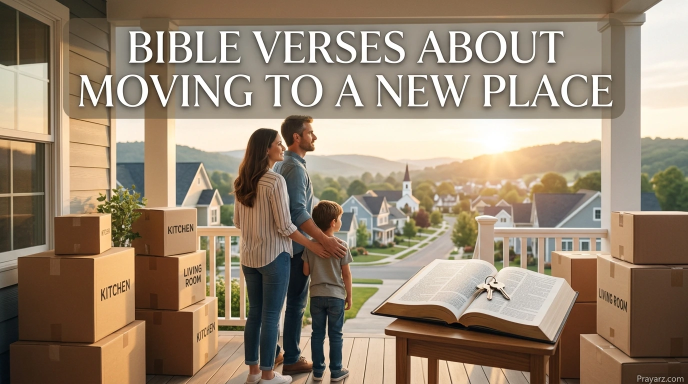 Bible Verses About Moving to a New Place