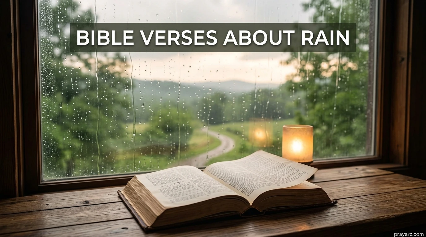 Bible Verses About Rain