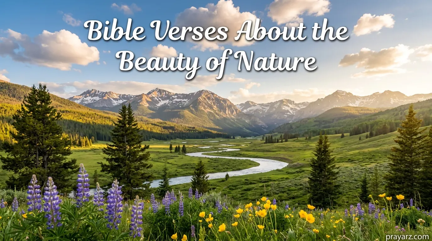Bible Verses About the Beauty of Nature