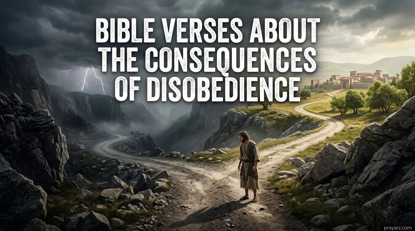 Bible Verses About the Consequences of Disobedience