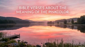 Bible Verses About the Meaning of the Pink Color