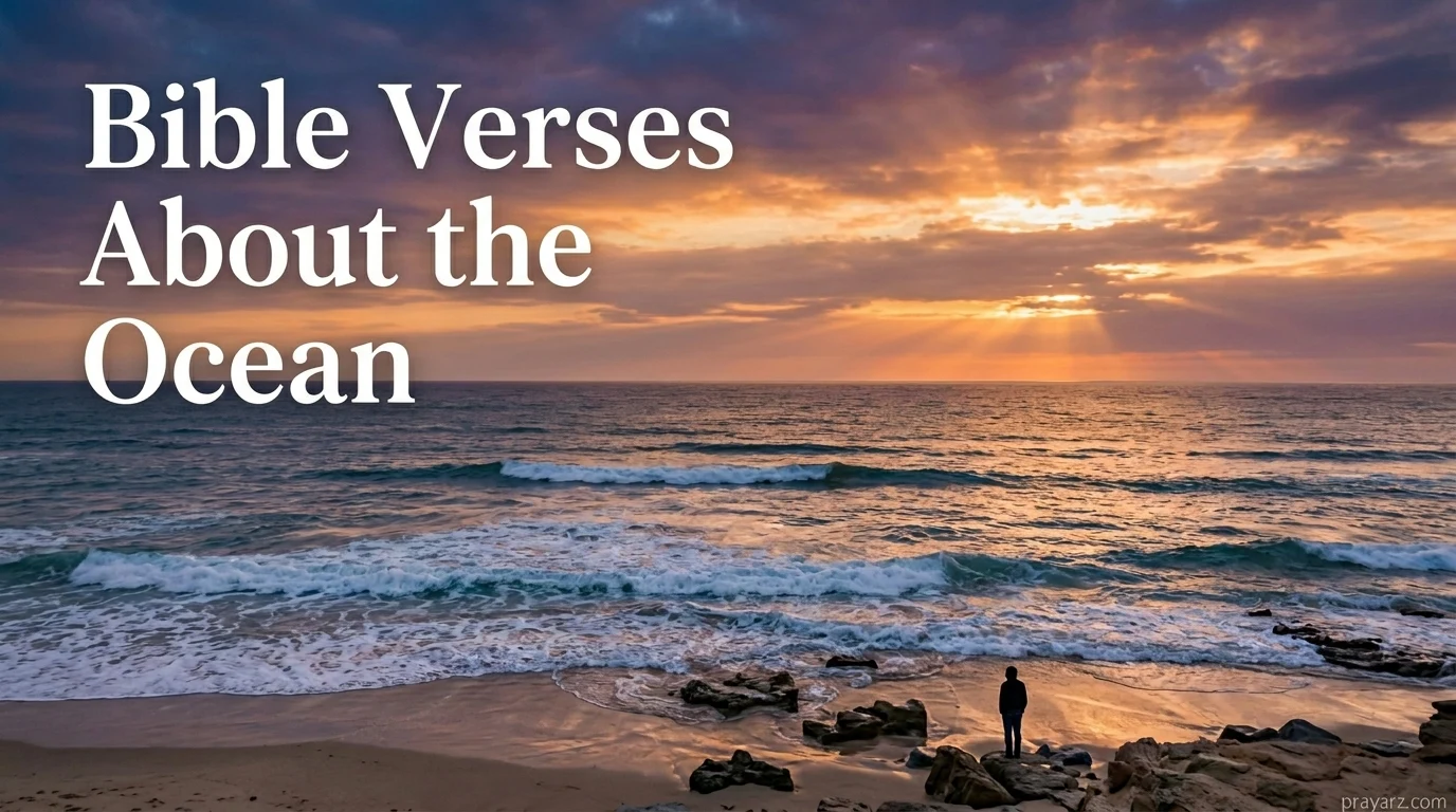 Bible Verses About the Ocean