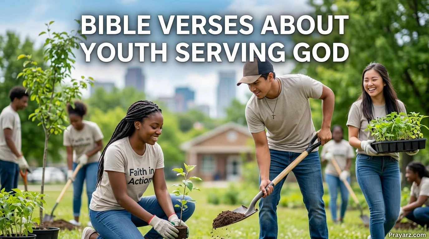 Bible Verses About Youth Serving God