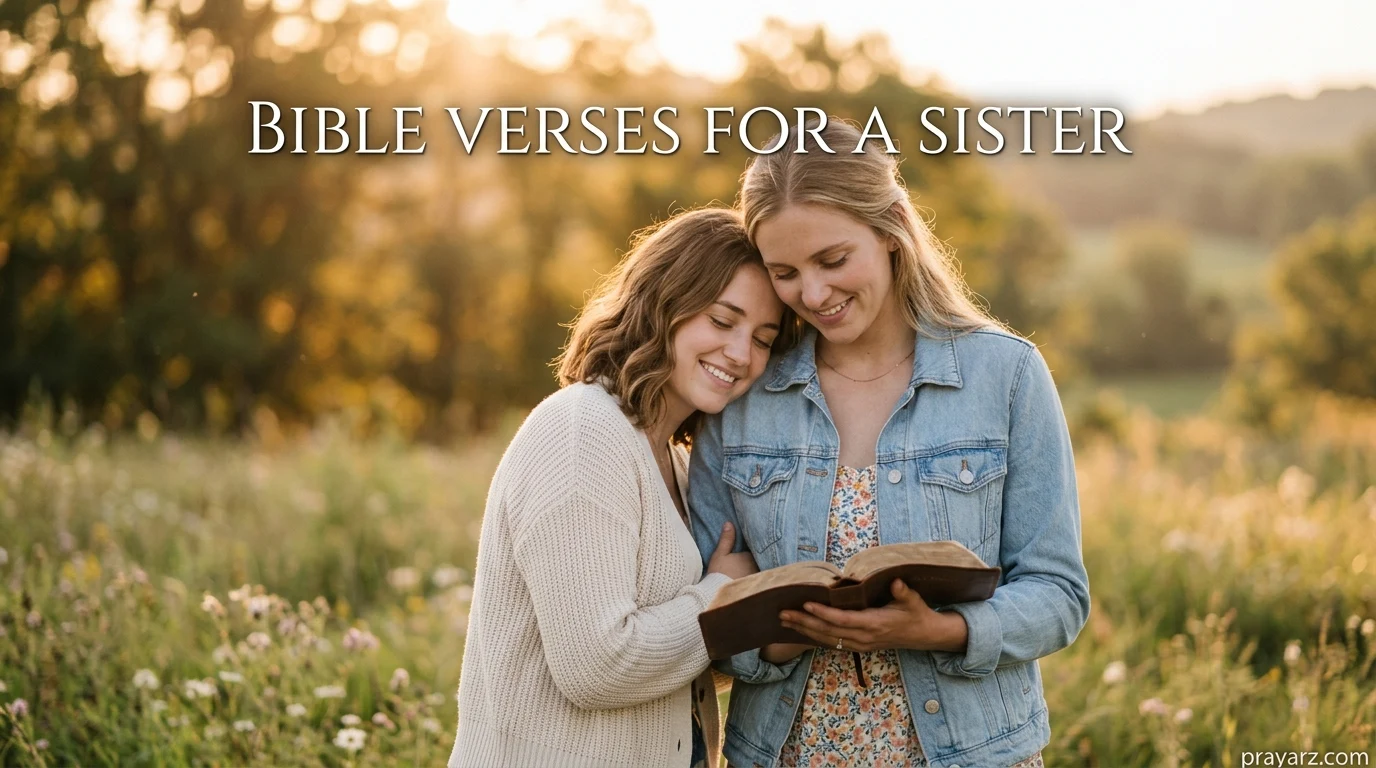 Bible Verses for a Sister