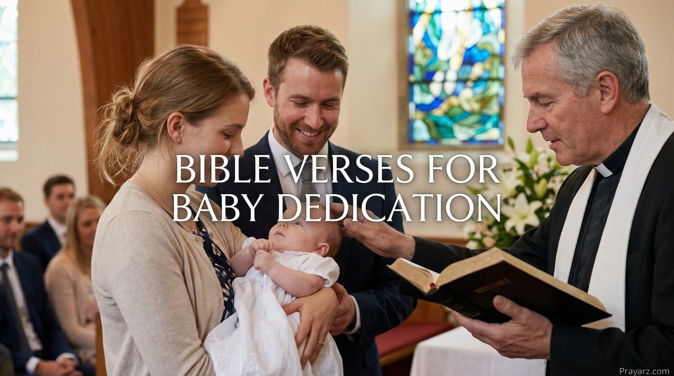 Bible Verses for Baby Dedication