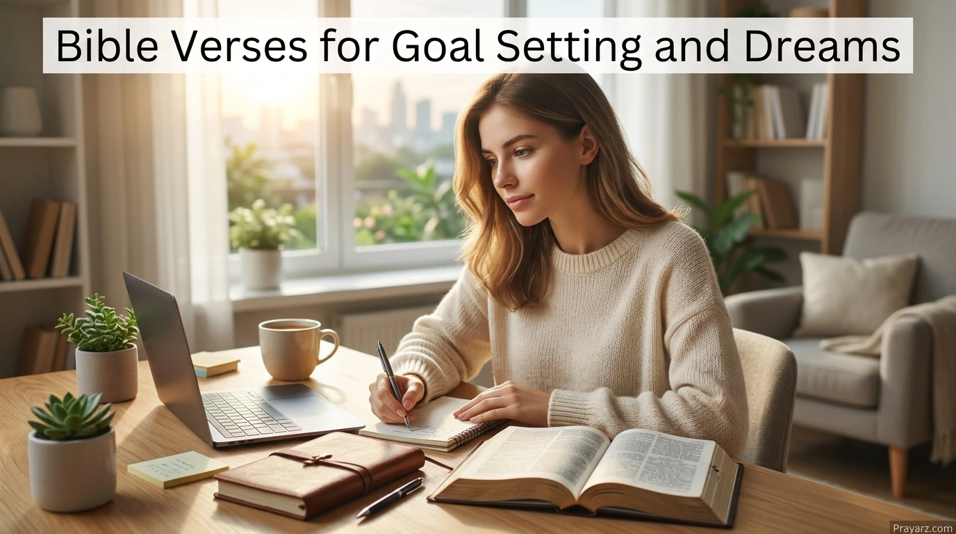 Bible Verses for Goal Setting and Dreams