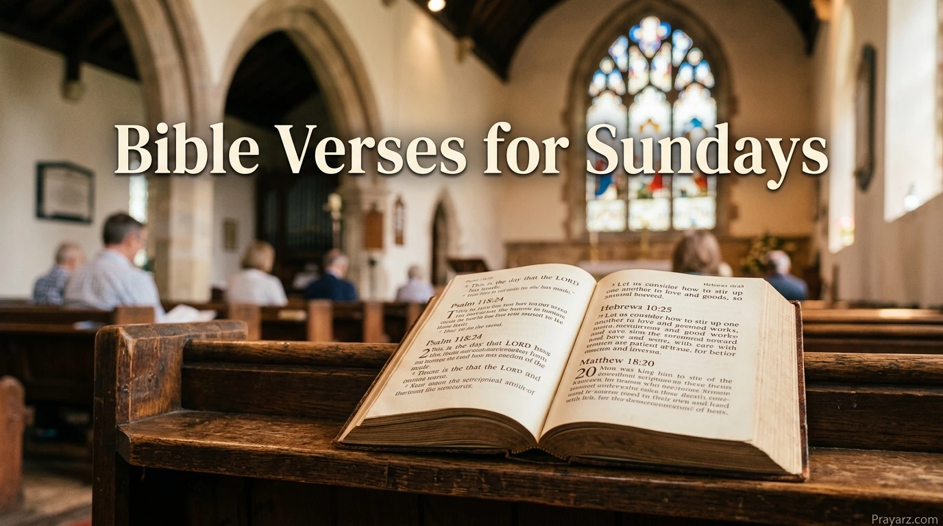 Bible Verses for Sundays