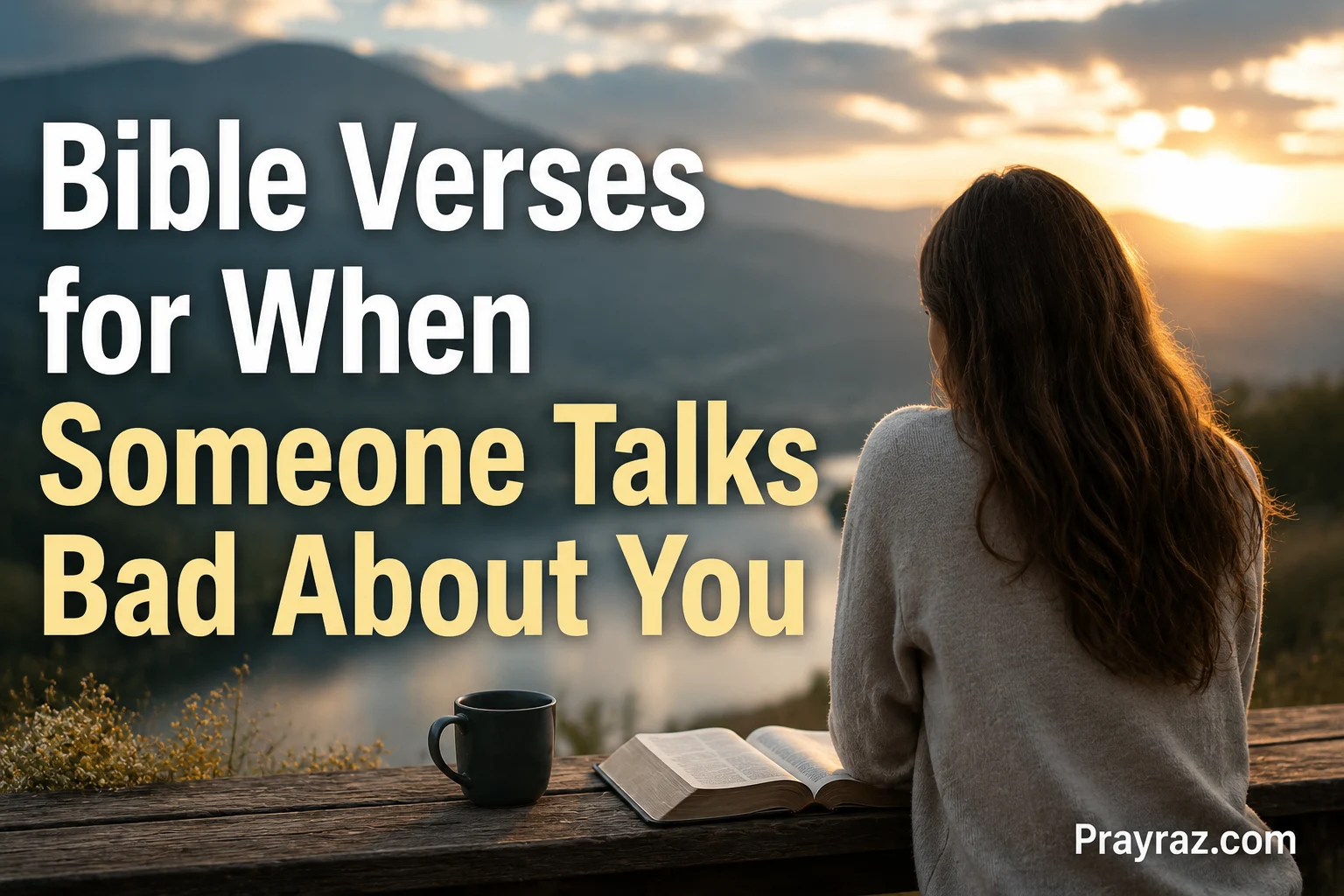 Bible Verses for When Someone Talks Bad About You