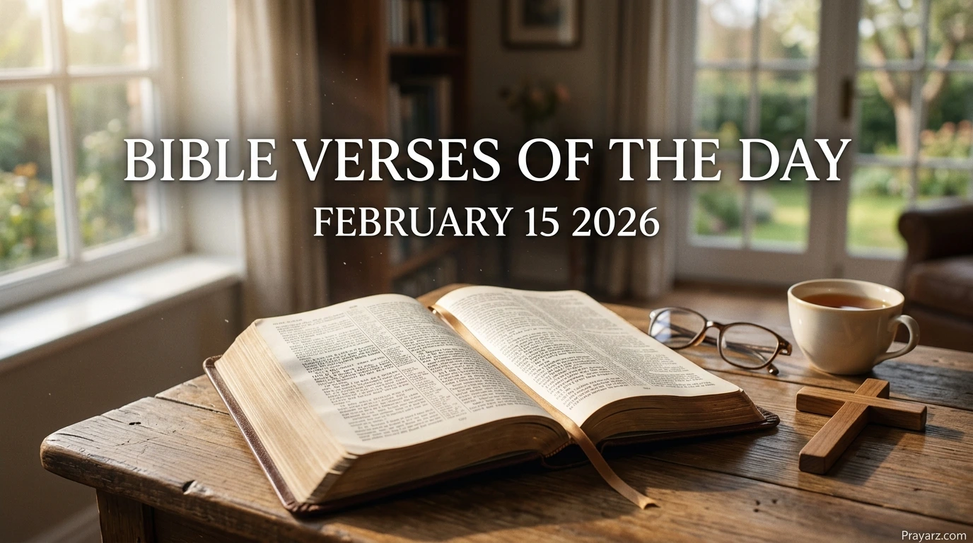 Bible Verses of the Day February 15 2026