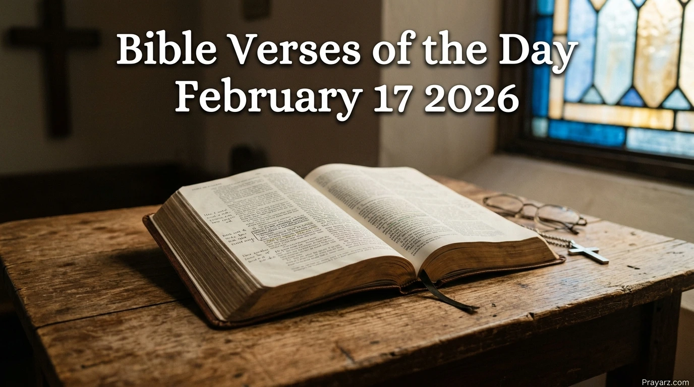 Bible Verses of the Day February 17 2026