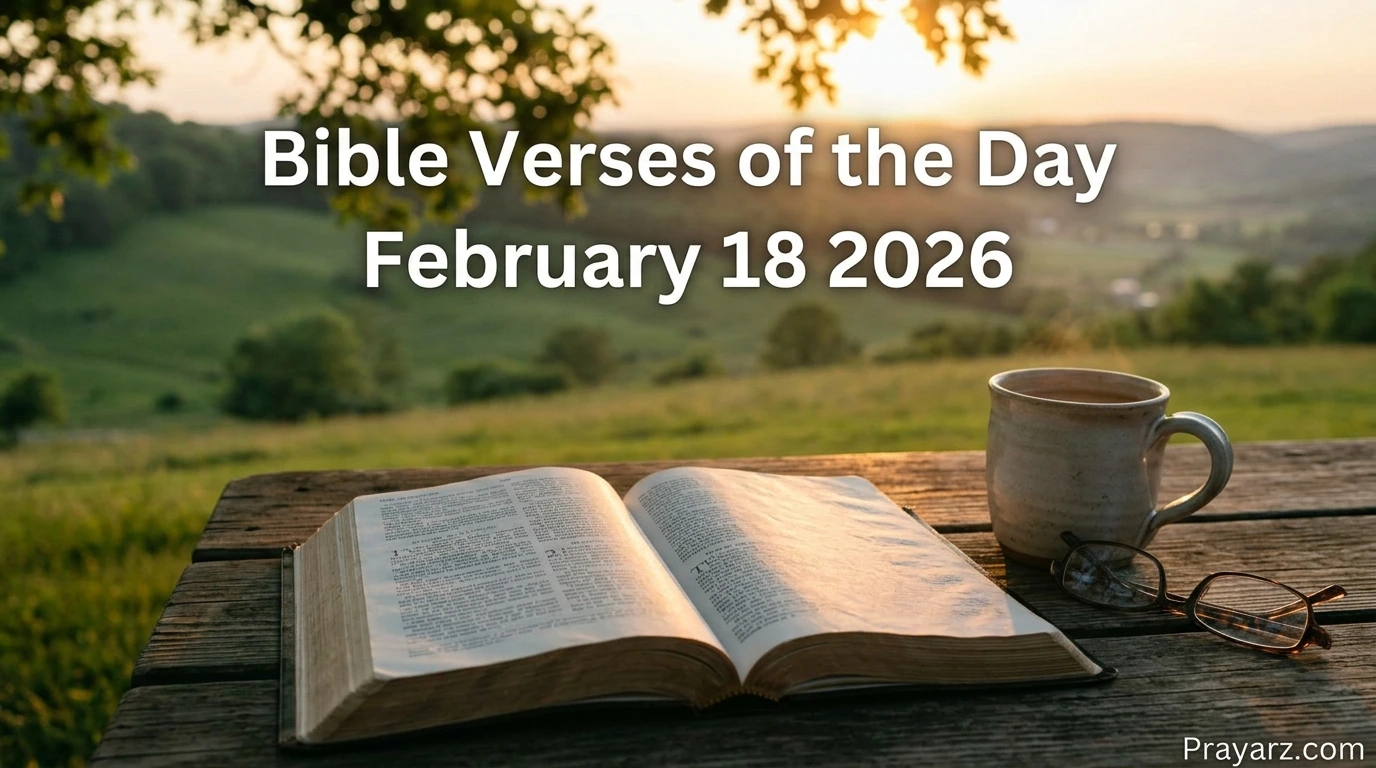 Bible Verses of the Day February 18 2026