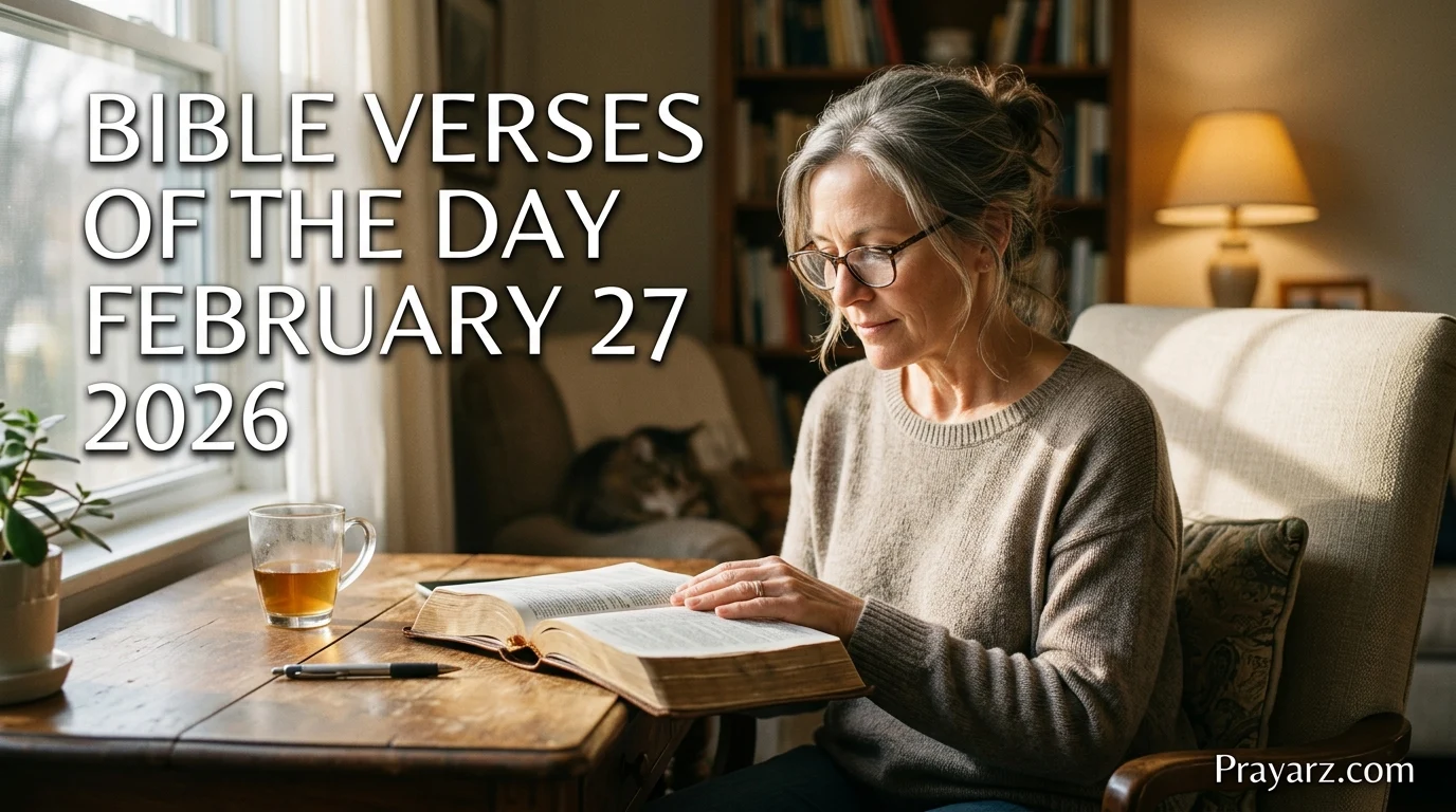 Bible Verses of the Day February 27 2026