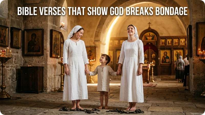 Bible Verses That Show God Breaks Bondage