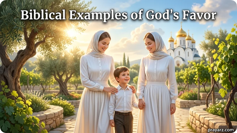 Biblical Examples of God's Favor