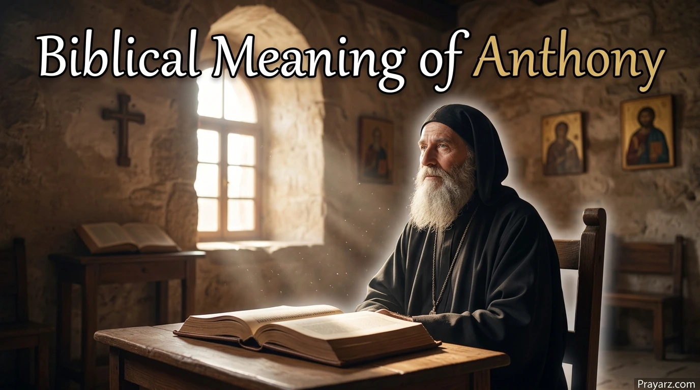 Biblical Meaning of Anthony