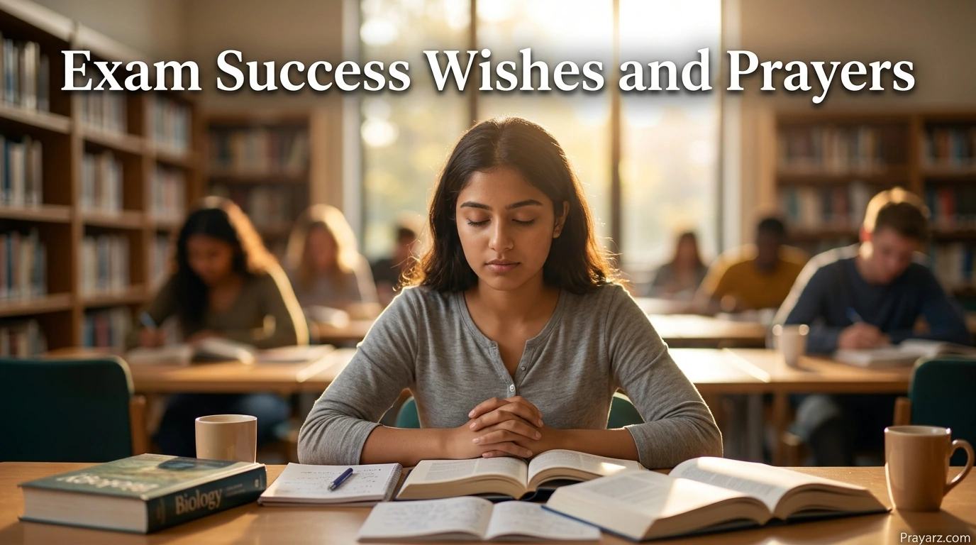 Exam Success Wishes and Prayers