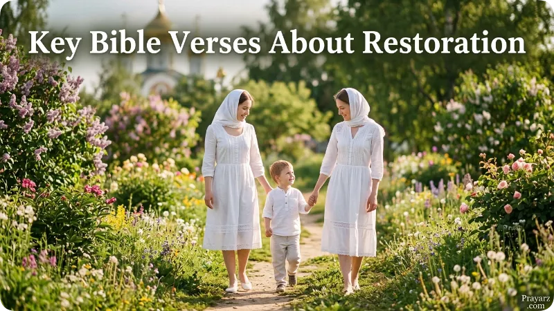 Key Bible Verses About Restoration