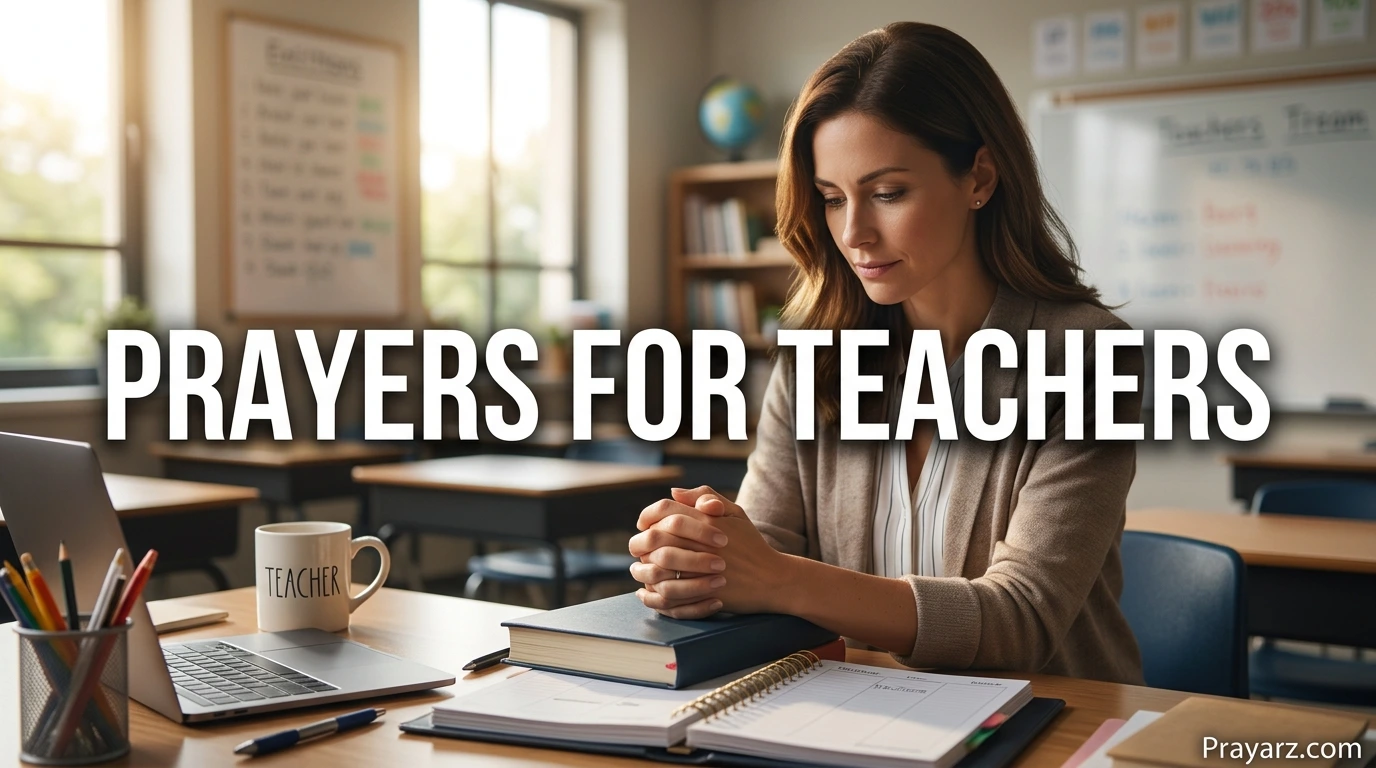 Prayers for Teachers