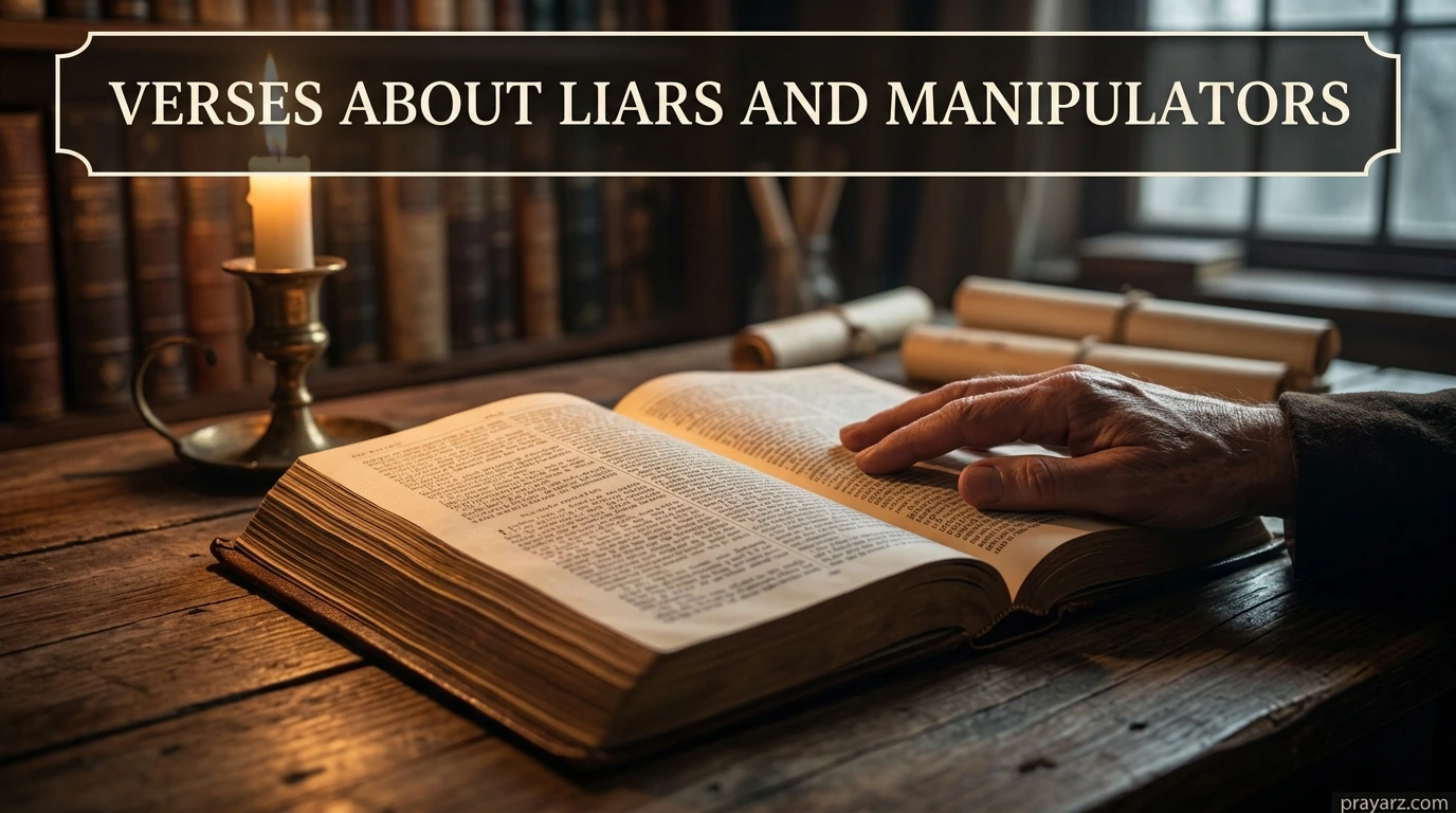 Verses About Liars and Manipulators
