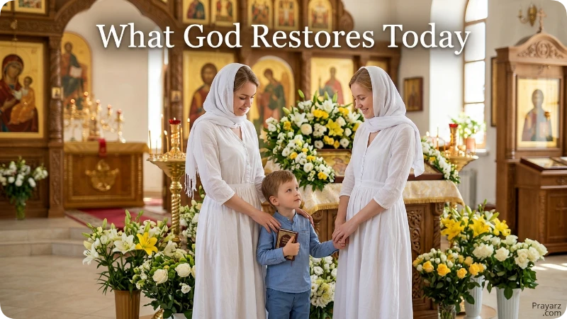 What God Restores Today