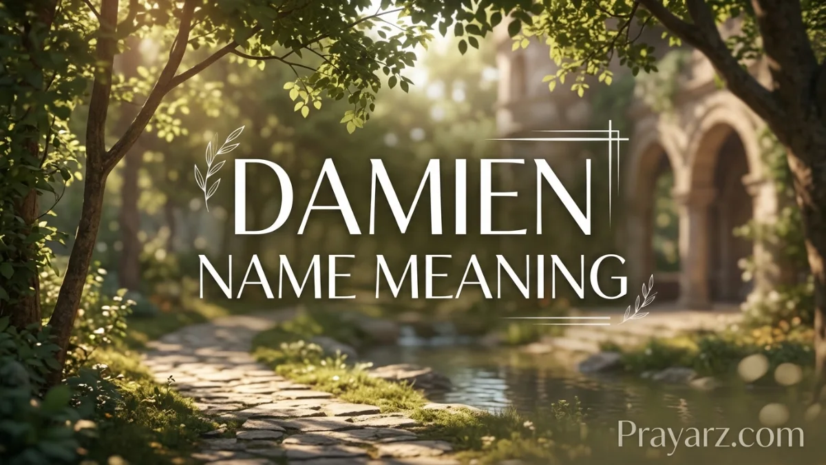 Damien Name Meaning
