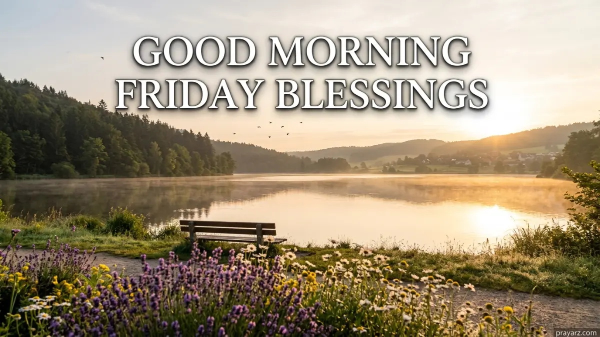 Good Morning Friday Blessings