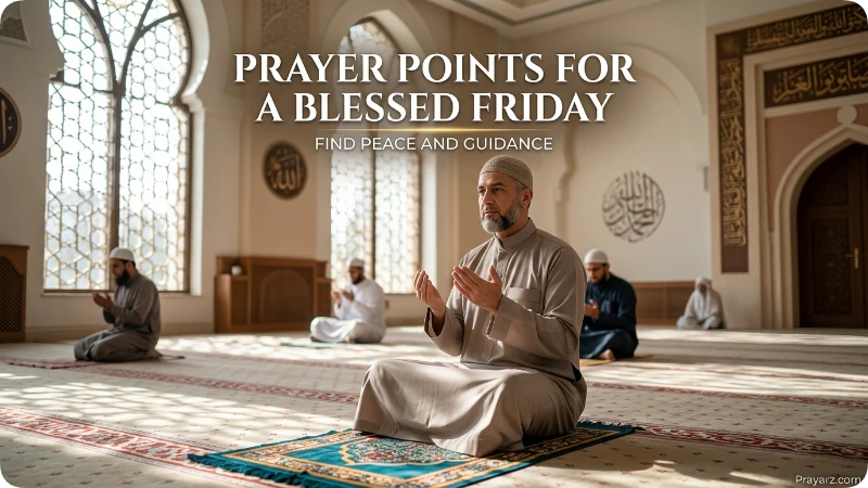 Prayer Points for a Blessed Friday