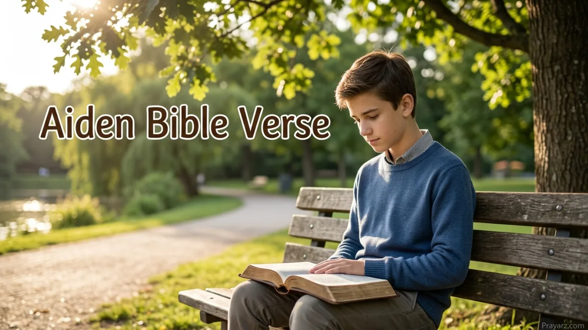 Aiden Bible Verse