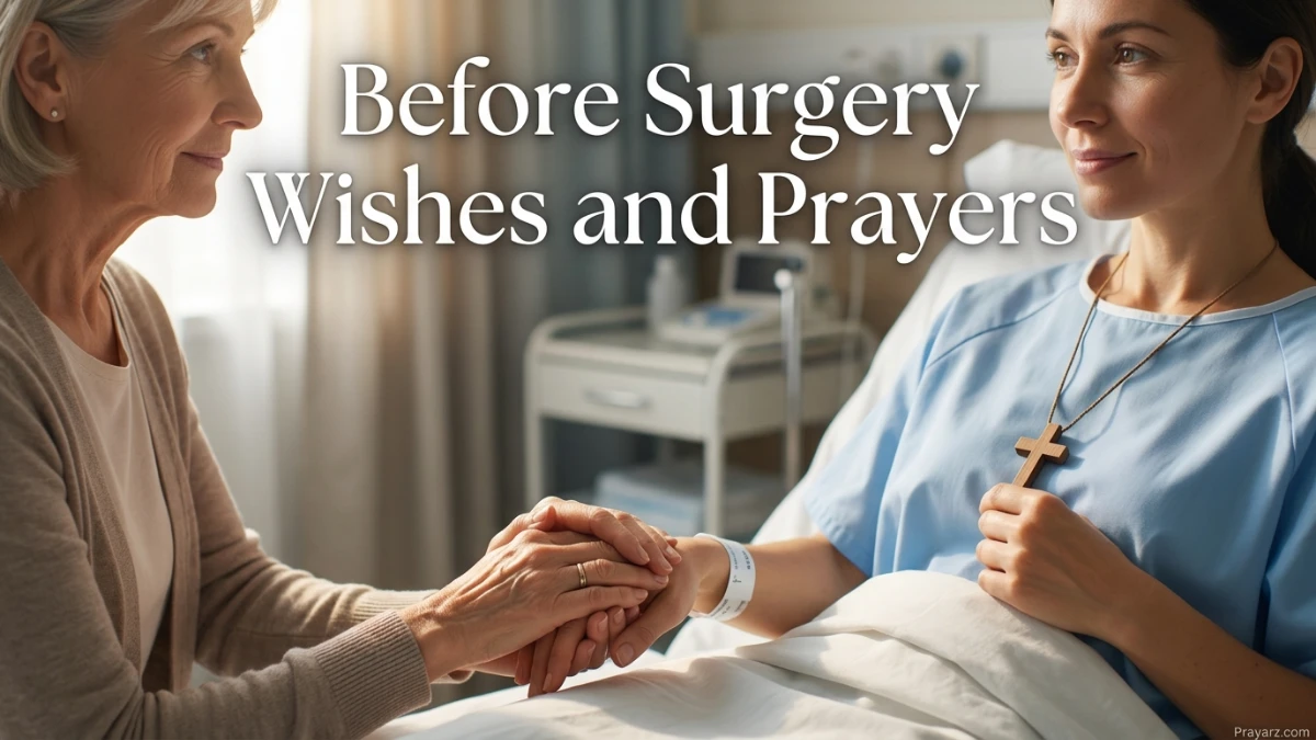 Before Surgery Wishes and Prayers