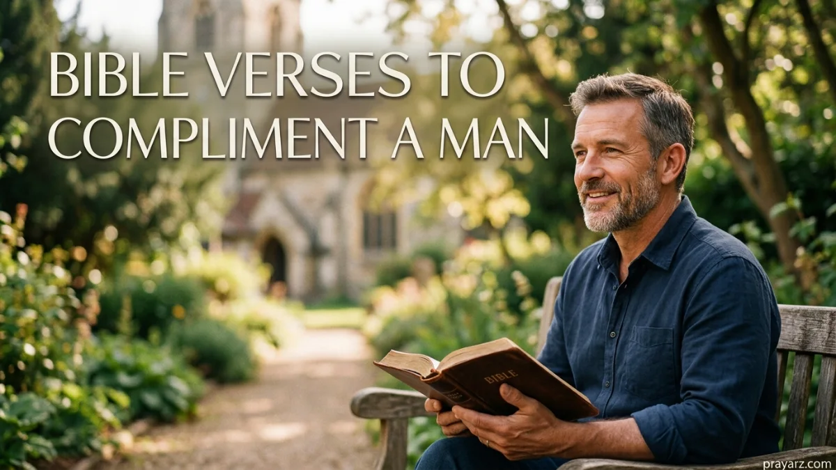 Bible Verses to Compliment a Man