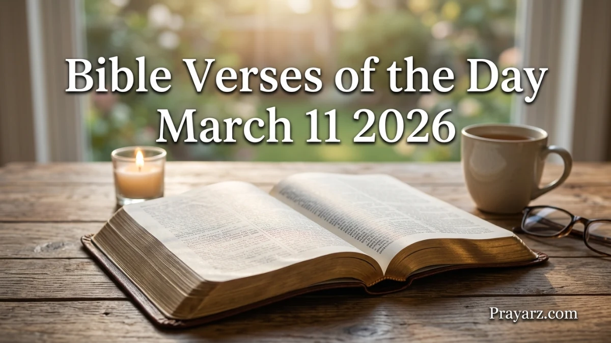 Bible Verses of the Day March 11 2026