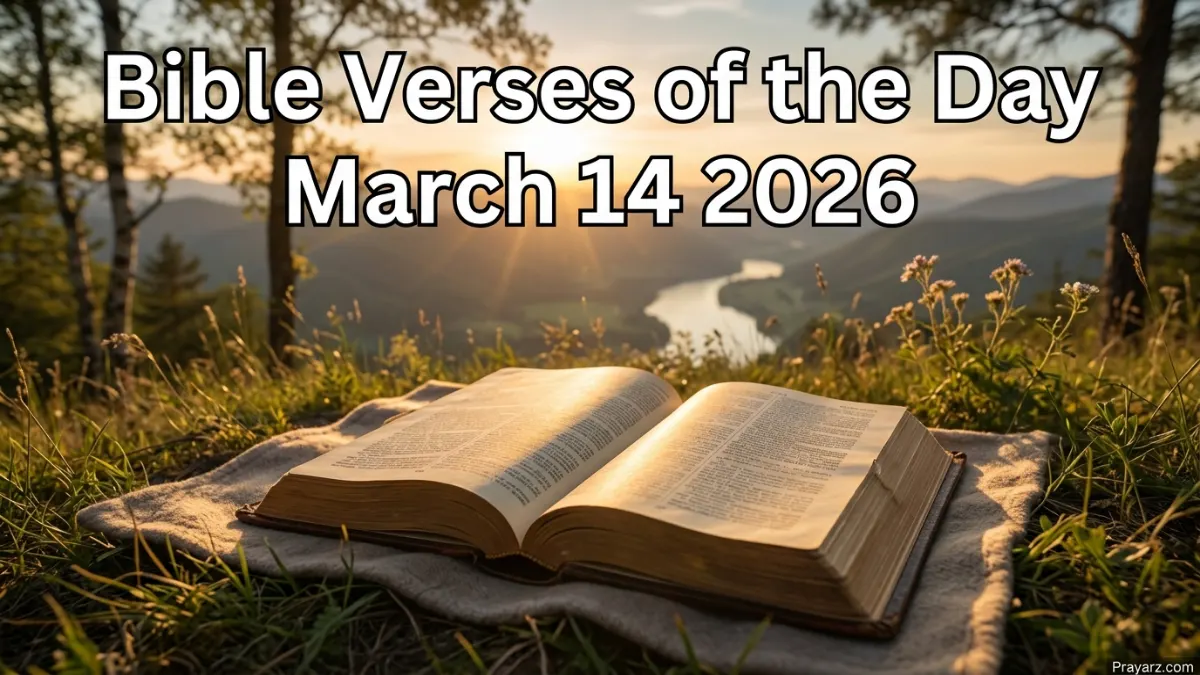 Bible Verses of the Day March 14 2026
