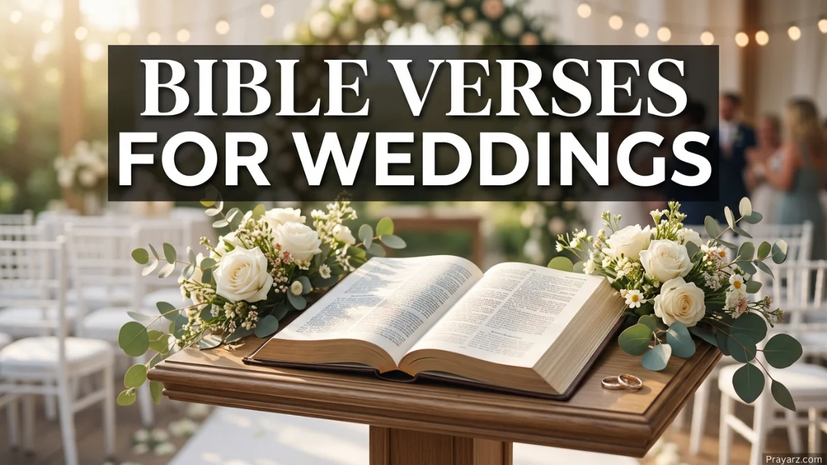 Bible Verses for Weddings
