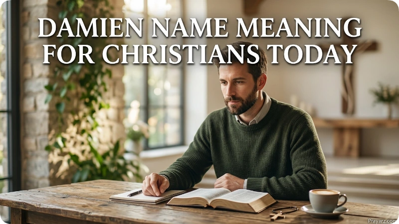 Damien Name Meaning for Christians Today
