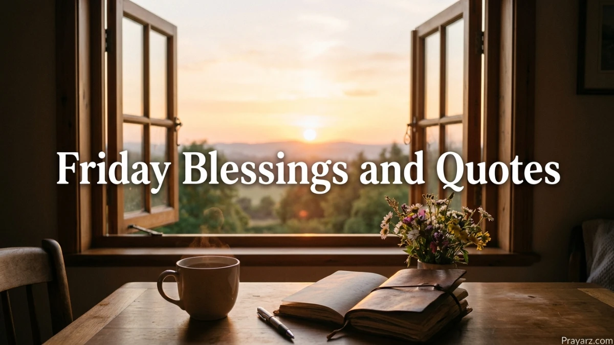 Friday Blessings and Quotes