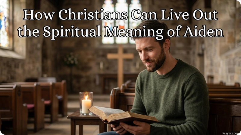 How Christians Can Live Out the Spiritual Meaning of Aiden