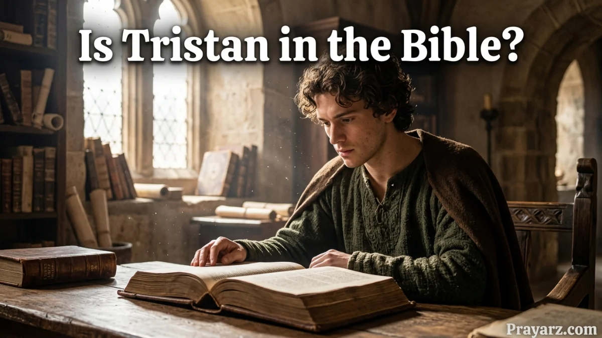 Is Tristan in the Bible?