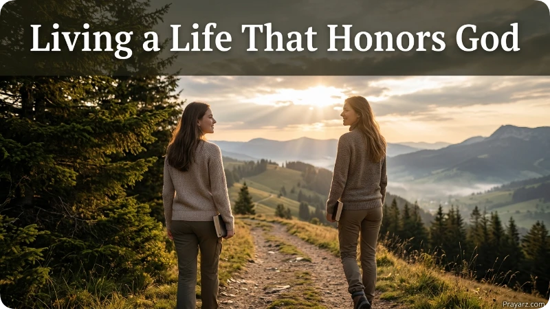 Living a Life That Honors God