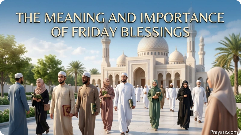 The Meaning and Importance of Friday Blessings